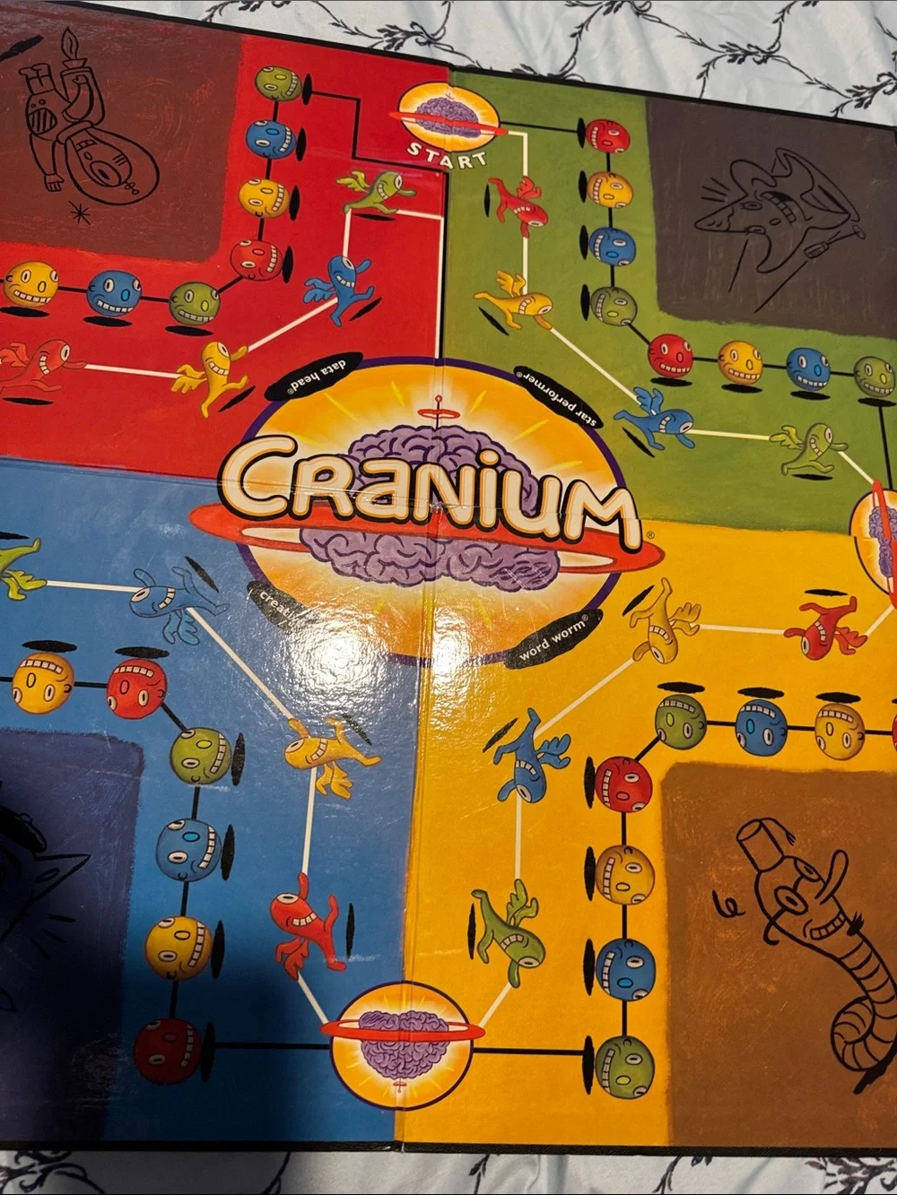 Cranium Family Party Game — Purple & Yellow